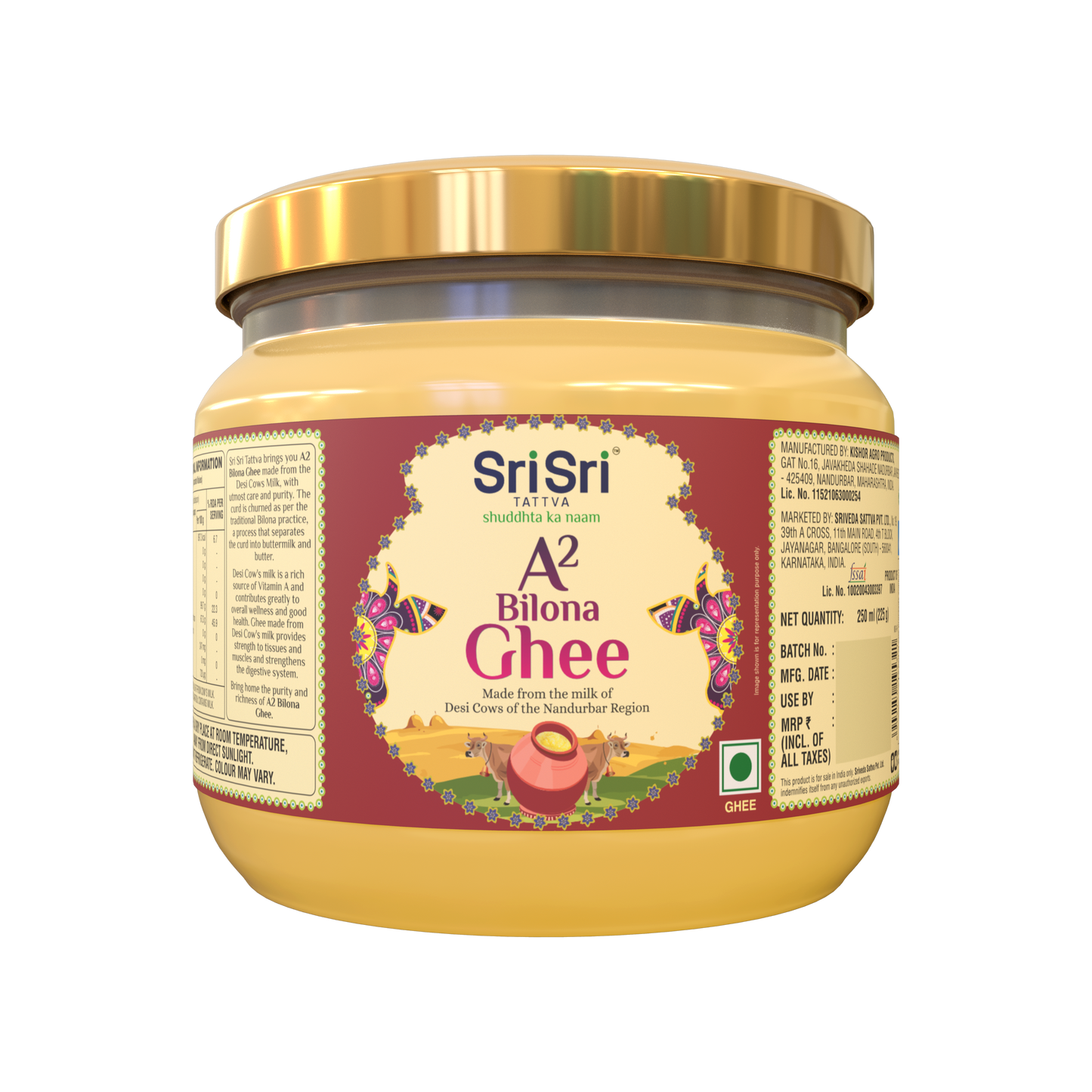 A2 Bilona Ghee 250 ml