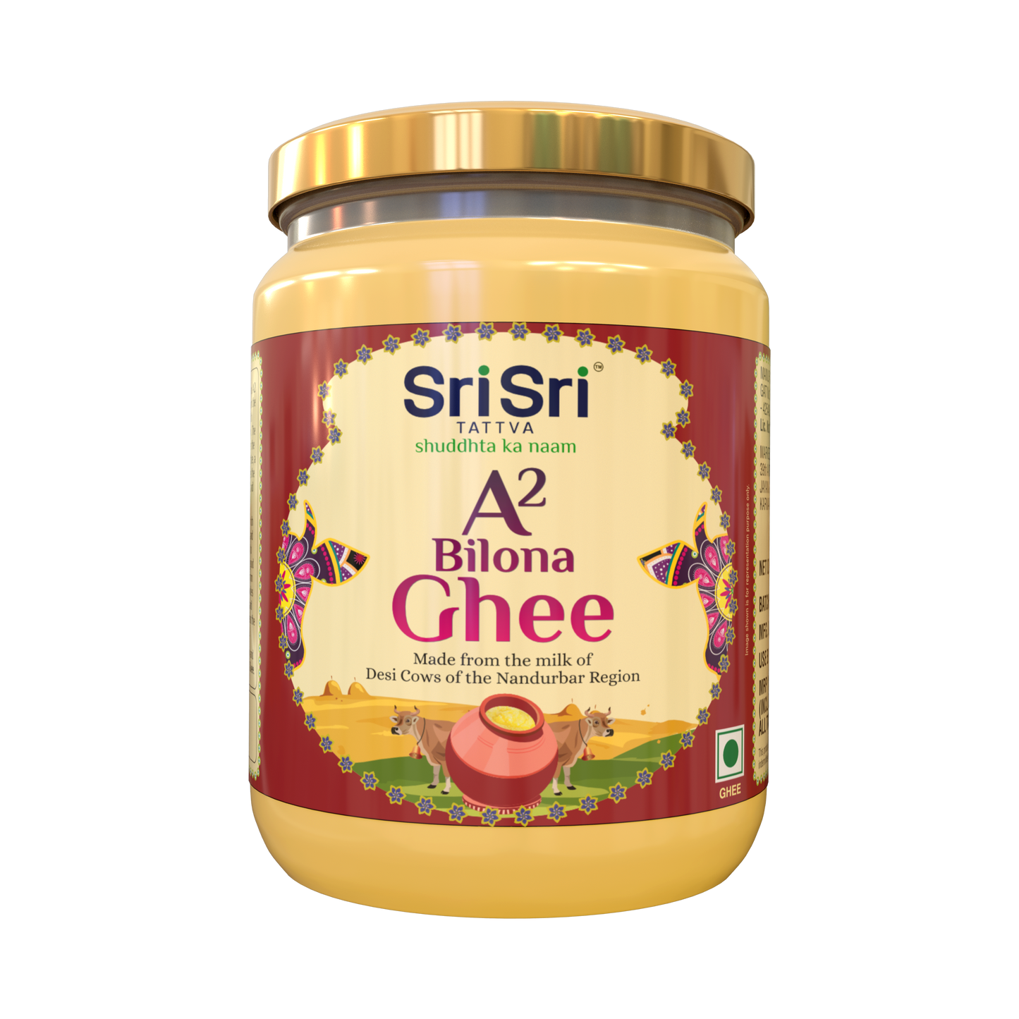 A2 Bilona Ghee, 500 ml