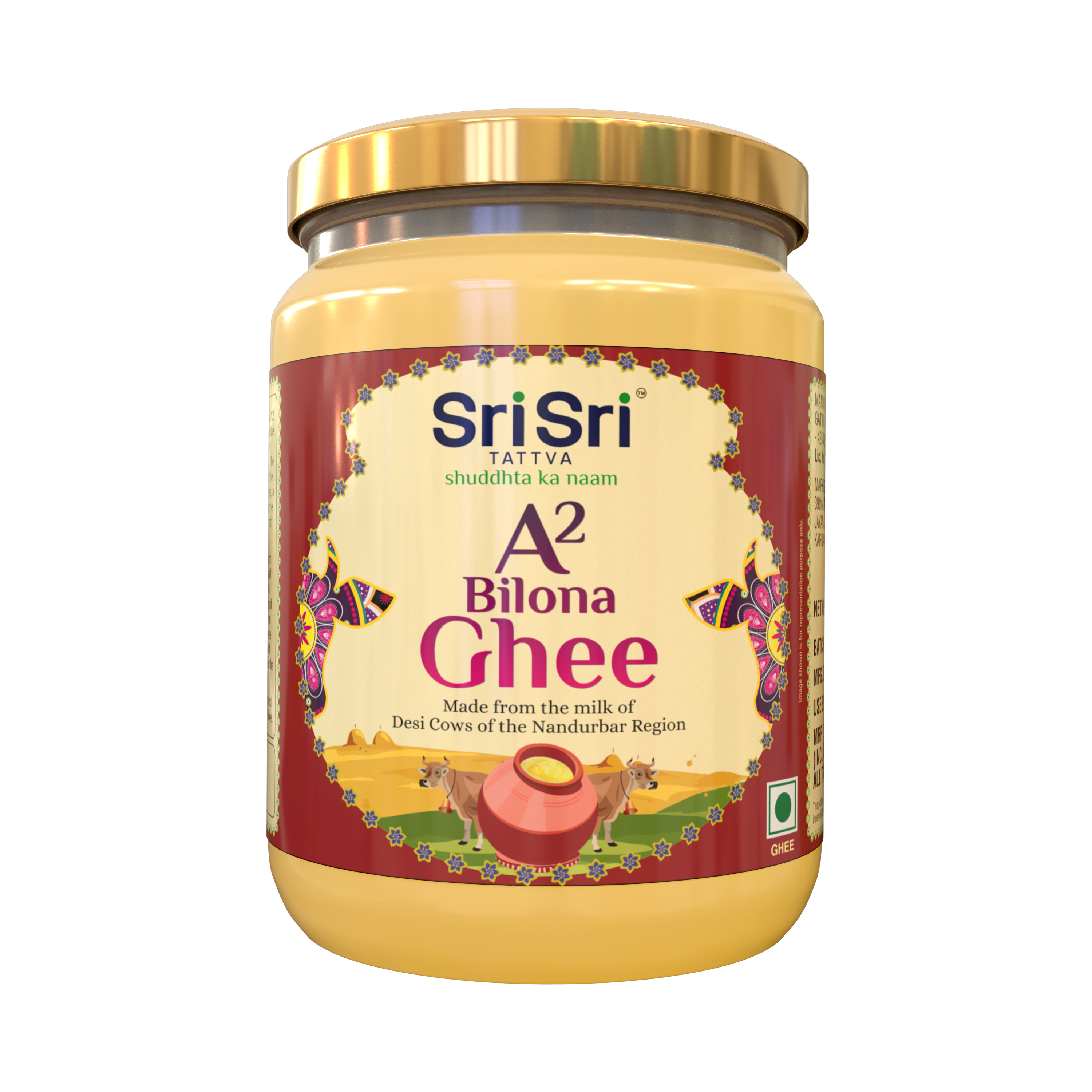 A2 Bilona Ghee, 500 ml