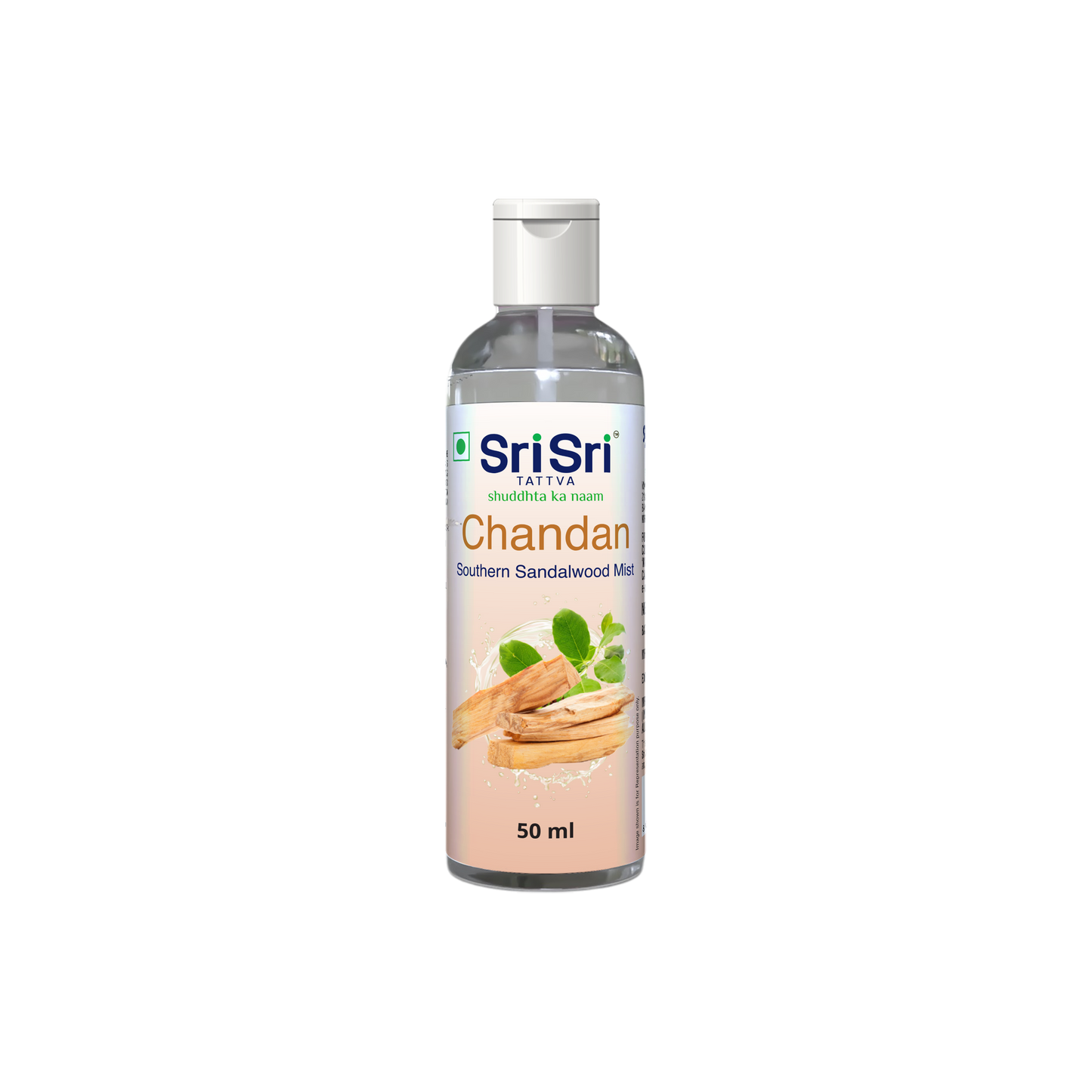 Chandan - Southern Sandalwood Mist | Keep Your Skin Calm And Refreshed | Cleanser, Moisturiser, Toner, Fragrance | Flip Top Bottle | 50 ml