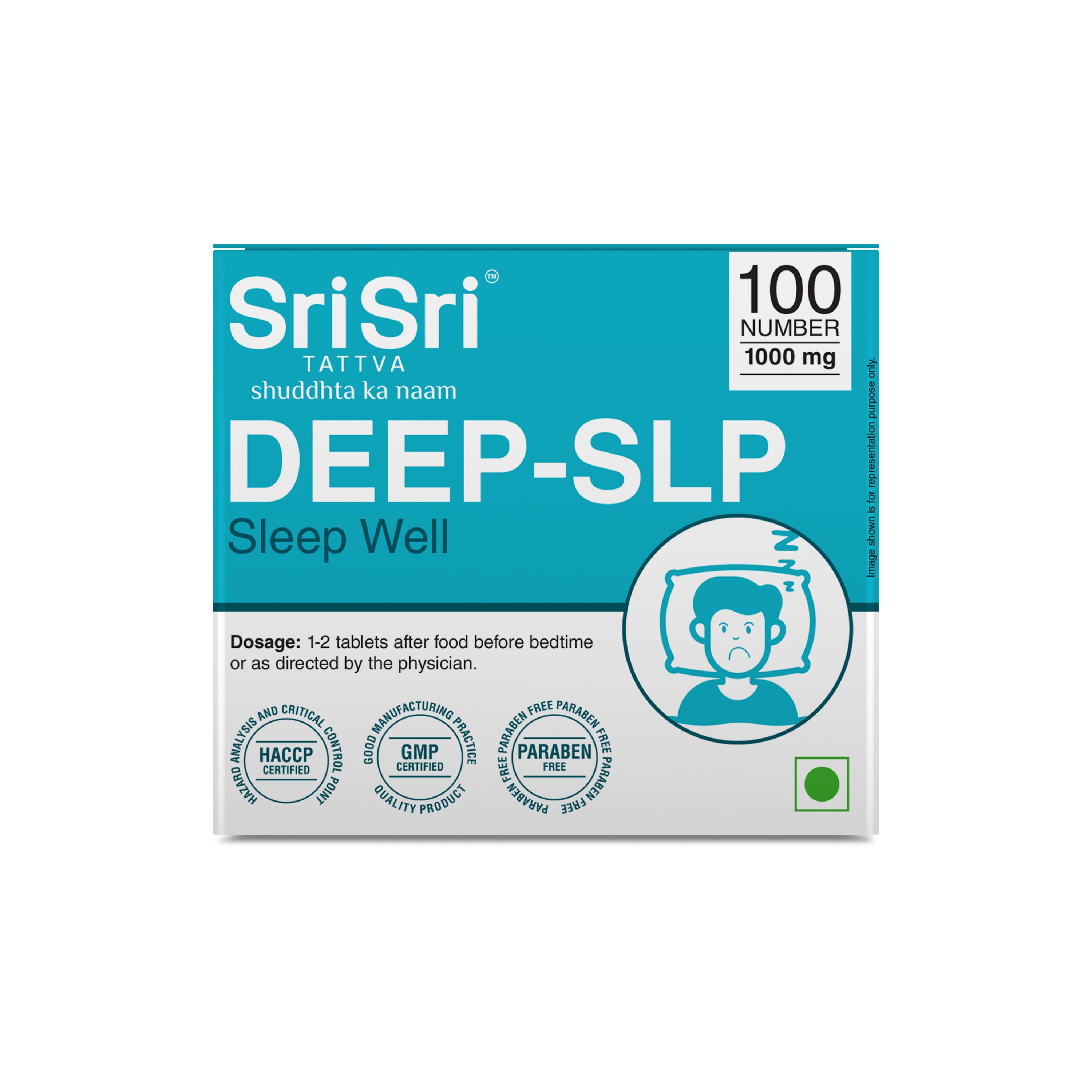 DEEP-SLP Tablets  for Better Sleep | 1000 mg