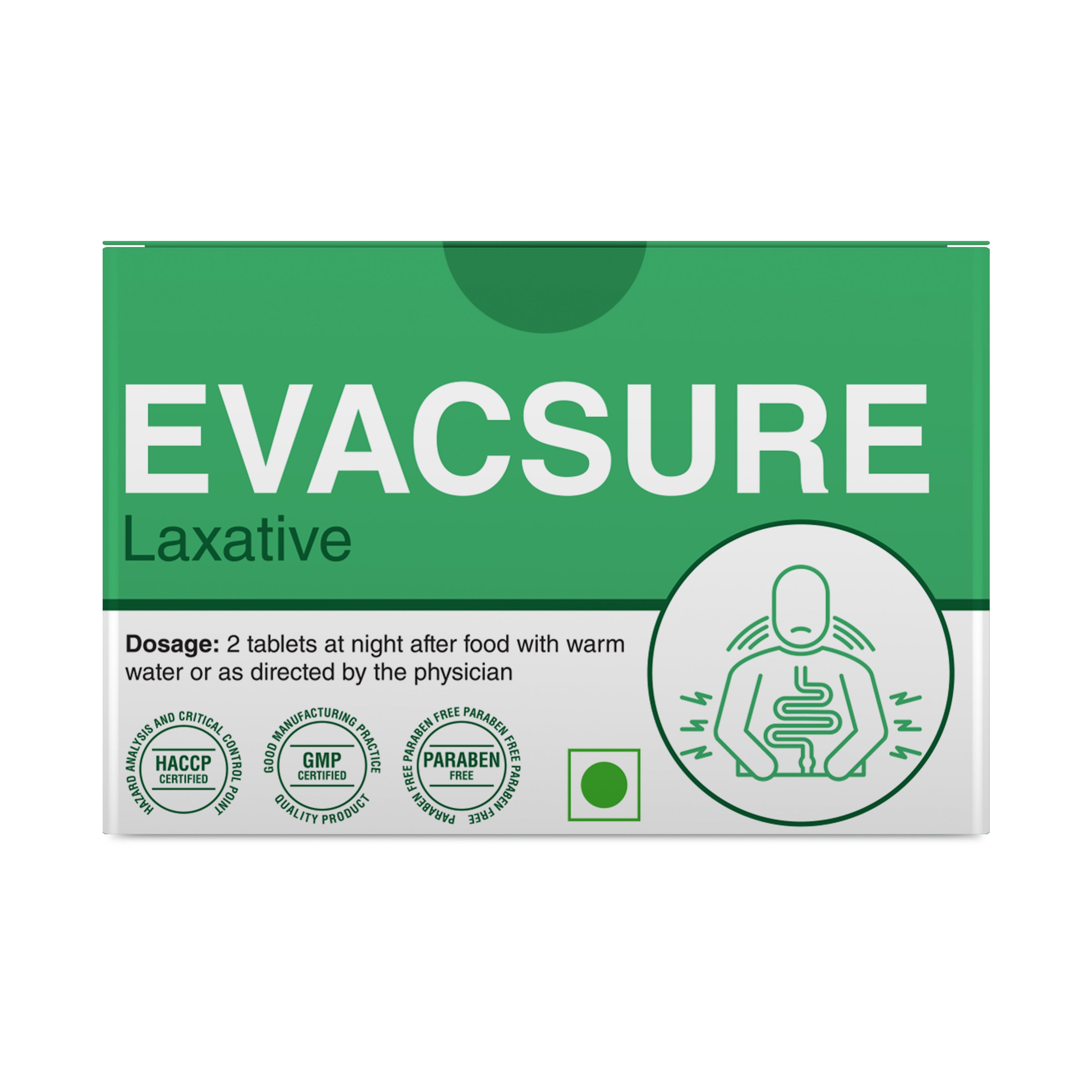 Sri Sri Tattva Evacsure 1000 mg Jar of 100 QTY