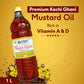 Premium Kachi Ghani Mustard Oil Bottle, 1 L