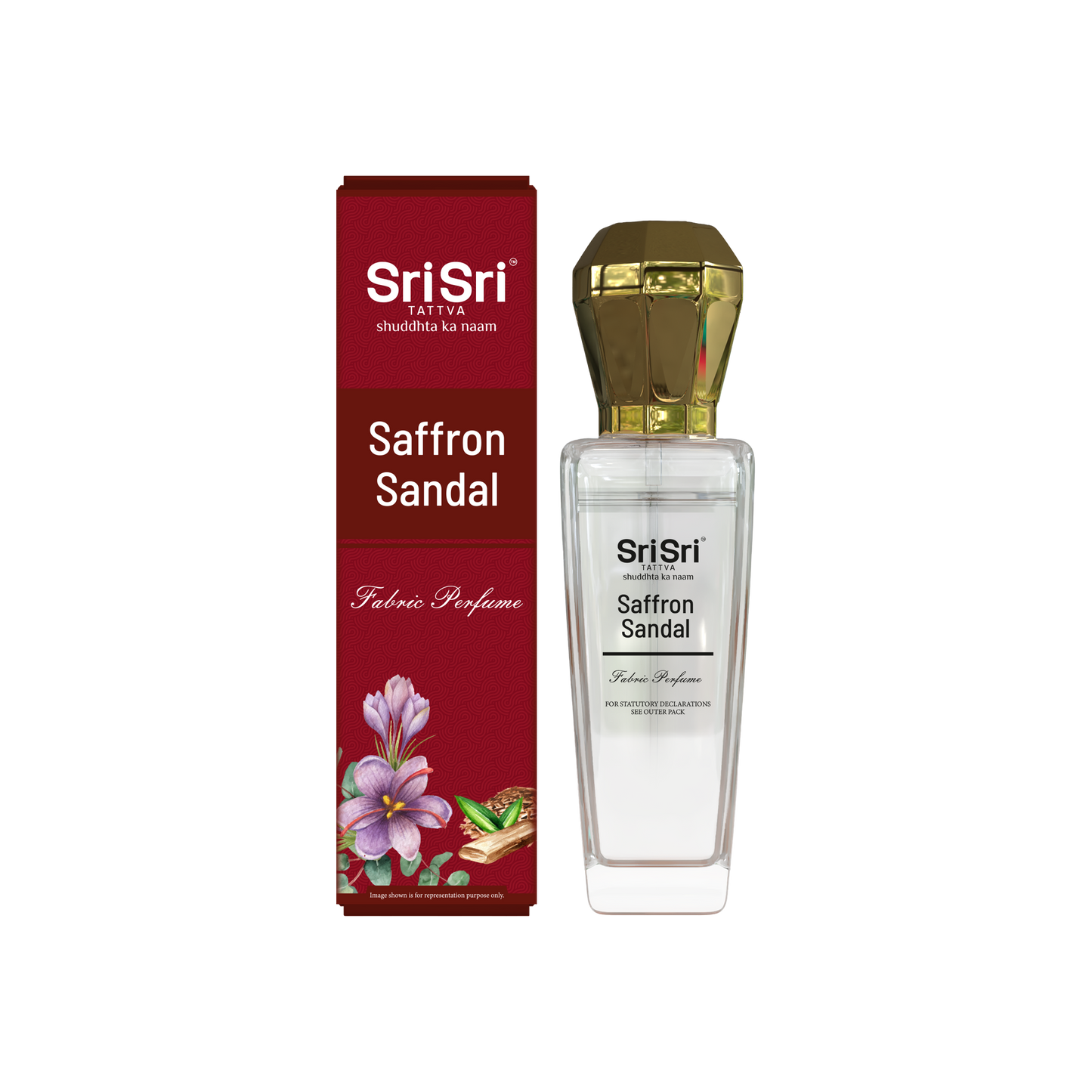 Saffron Sandal Fabric Perfume | 50 ml