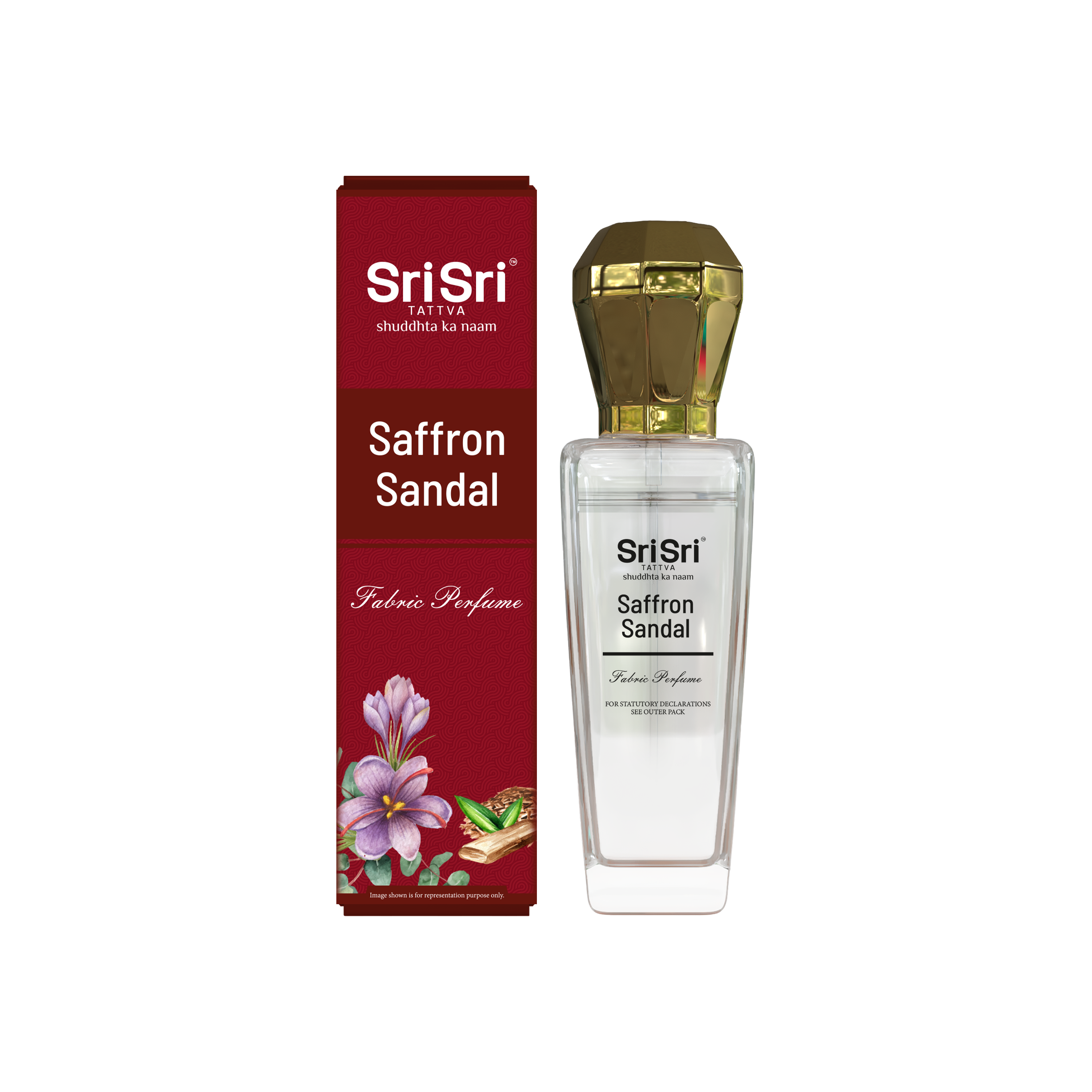 Saffron Sandal Fabric Perfume | 50 ml