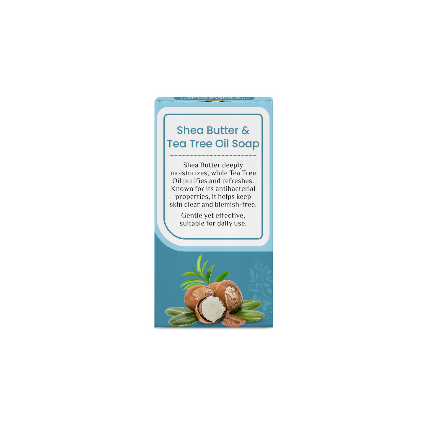 Shea Butter & Tea Tree Oil Soap | For Moisturizing Skin | 100 g Each | Pack of 4