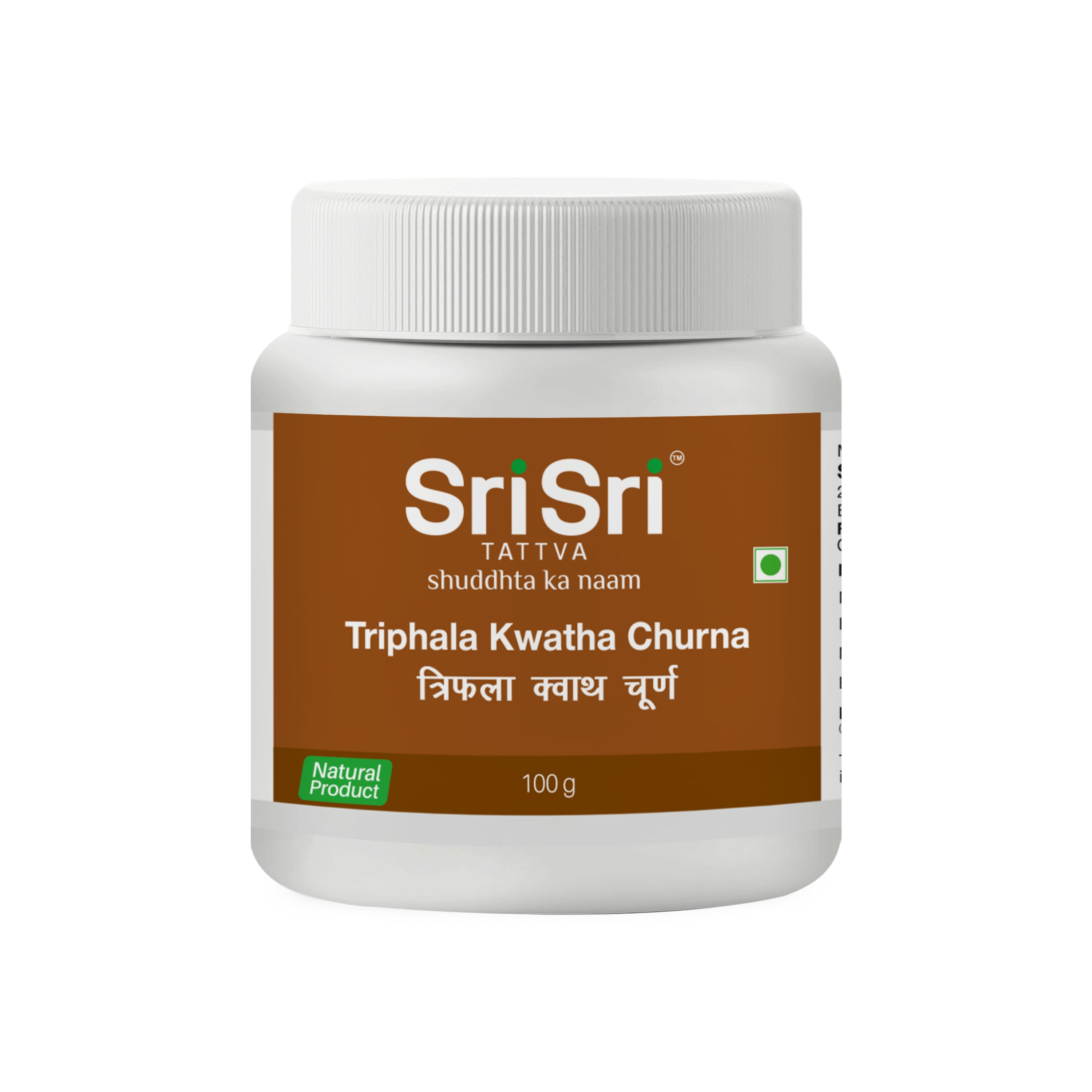 Sri Sri Tattva Triphala Kwath Churna Jar of 100 GM