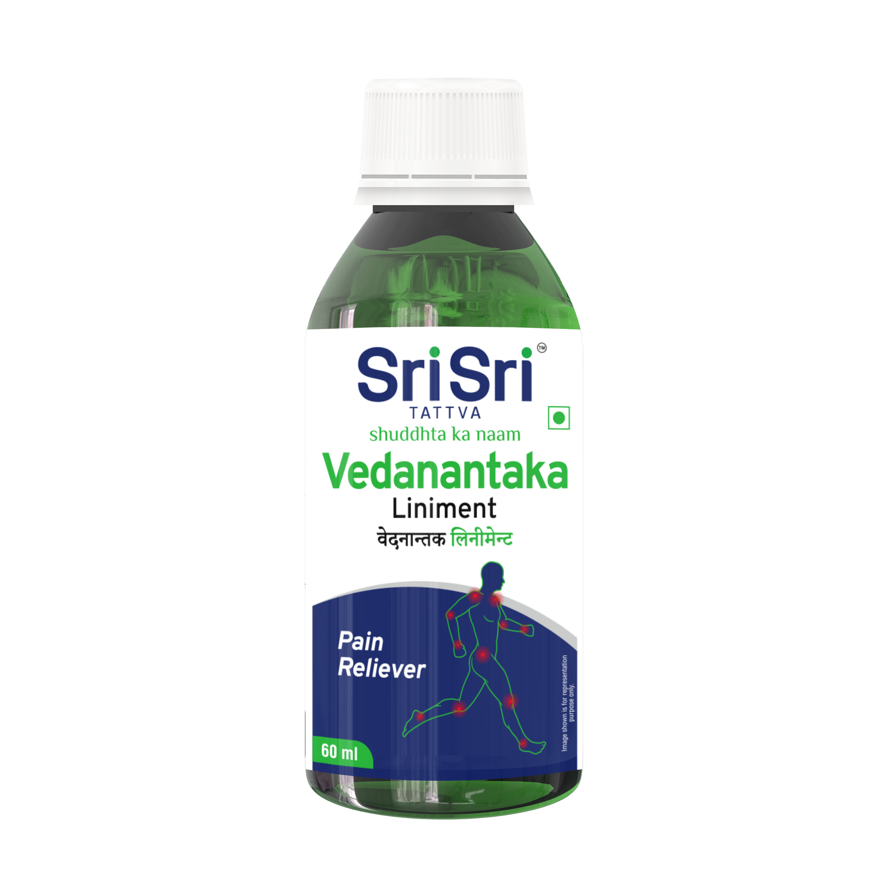 Sri Sri Tattva Vedanantaka Liniment Bottle of 60 ML