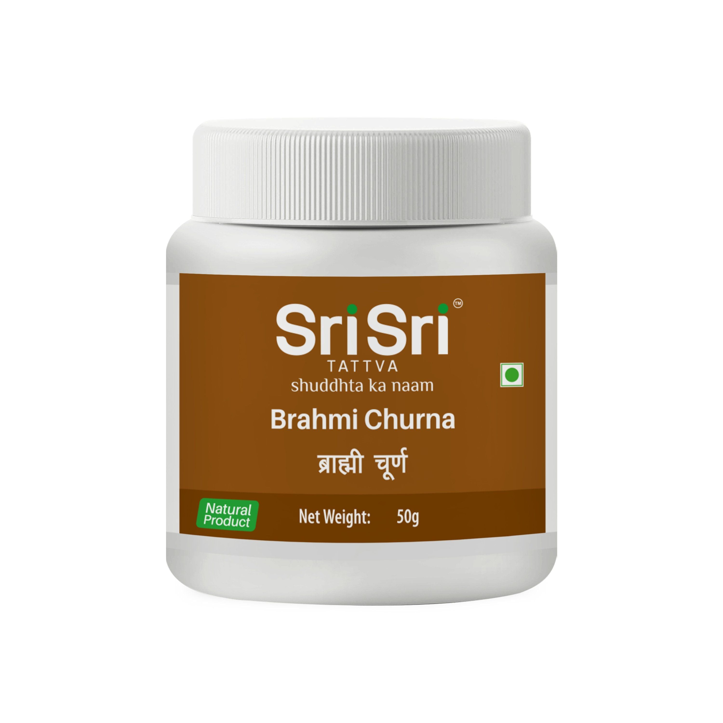 Sri Sri Tattva Brahmi Churna Jar of 50 GM