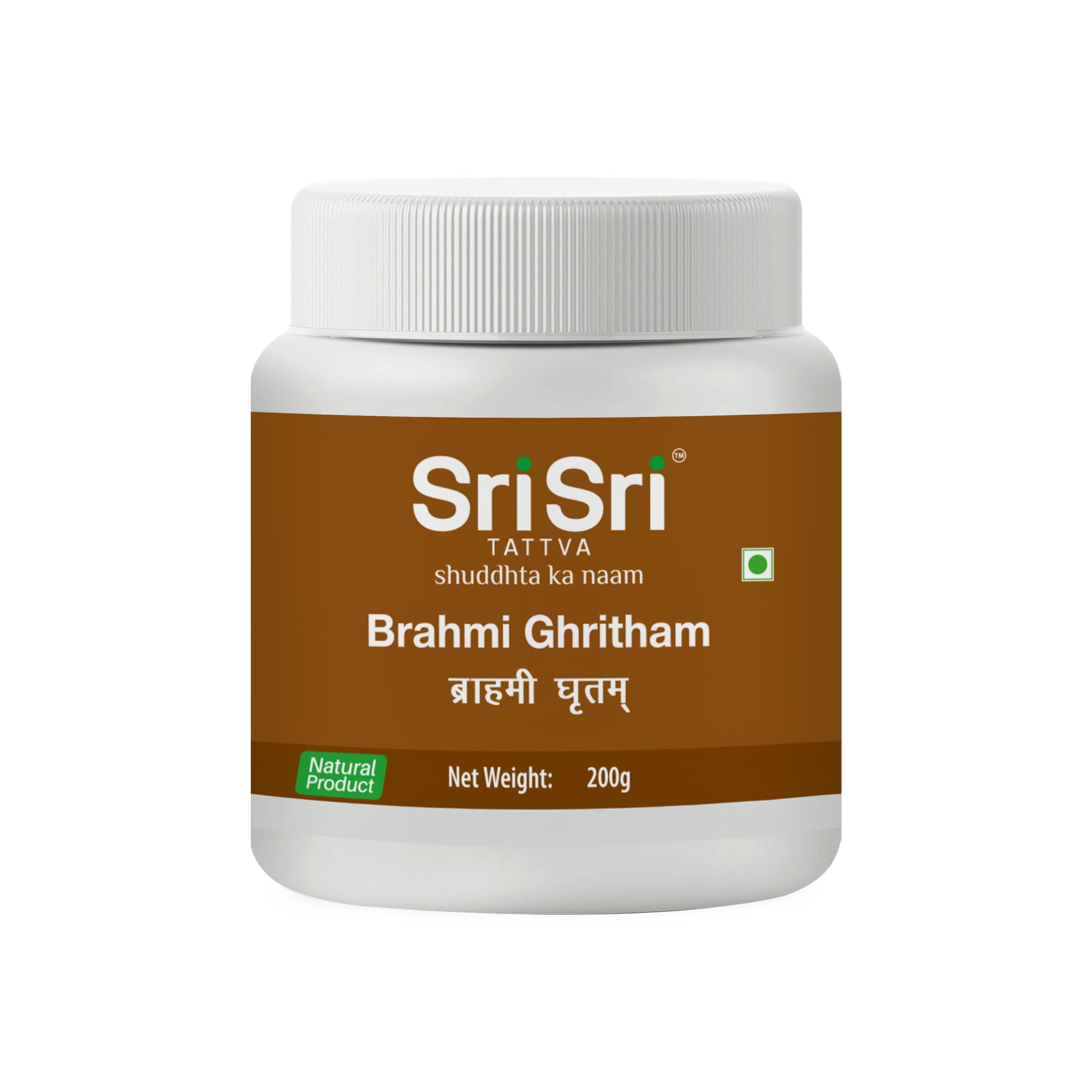 Sri Sri Tattva Brahmi Ghritham 200 g Jar of 200 GM