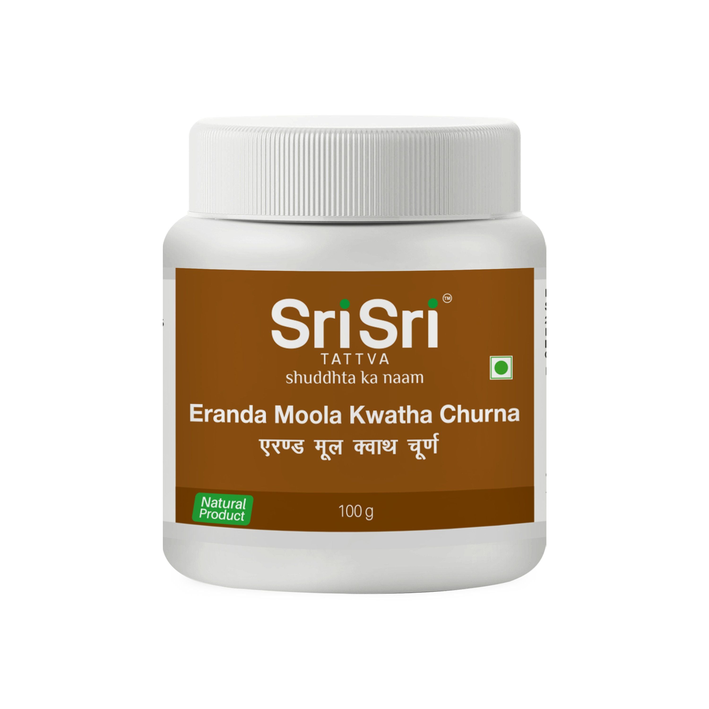 Sri Sri Tattva Erandamoola Kwatha Churna 100 g Jar of 100 GM