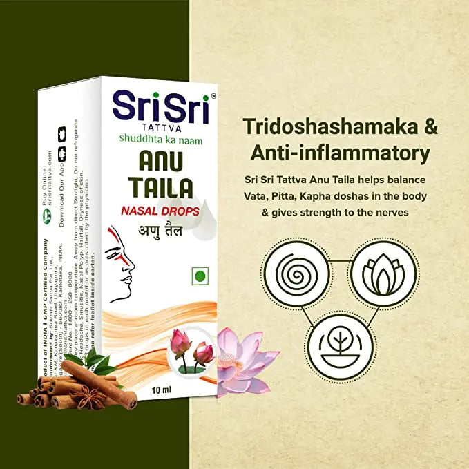 Anu Taila - Sinus Care medicine – Sri Sri Tattva