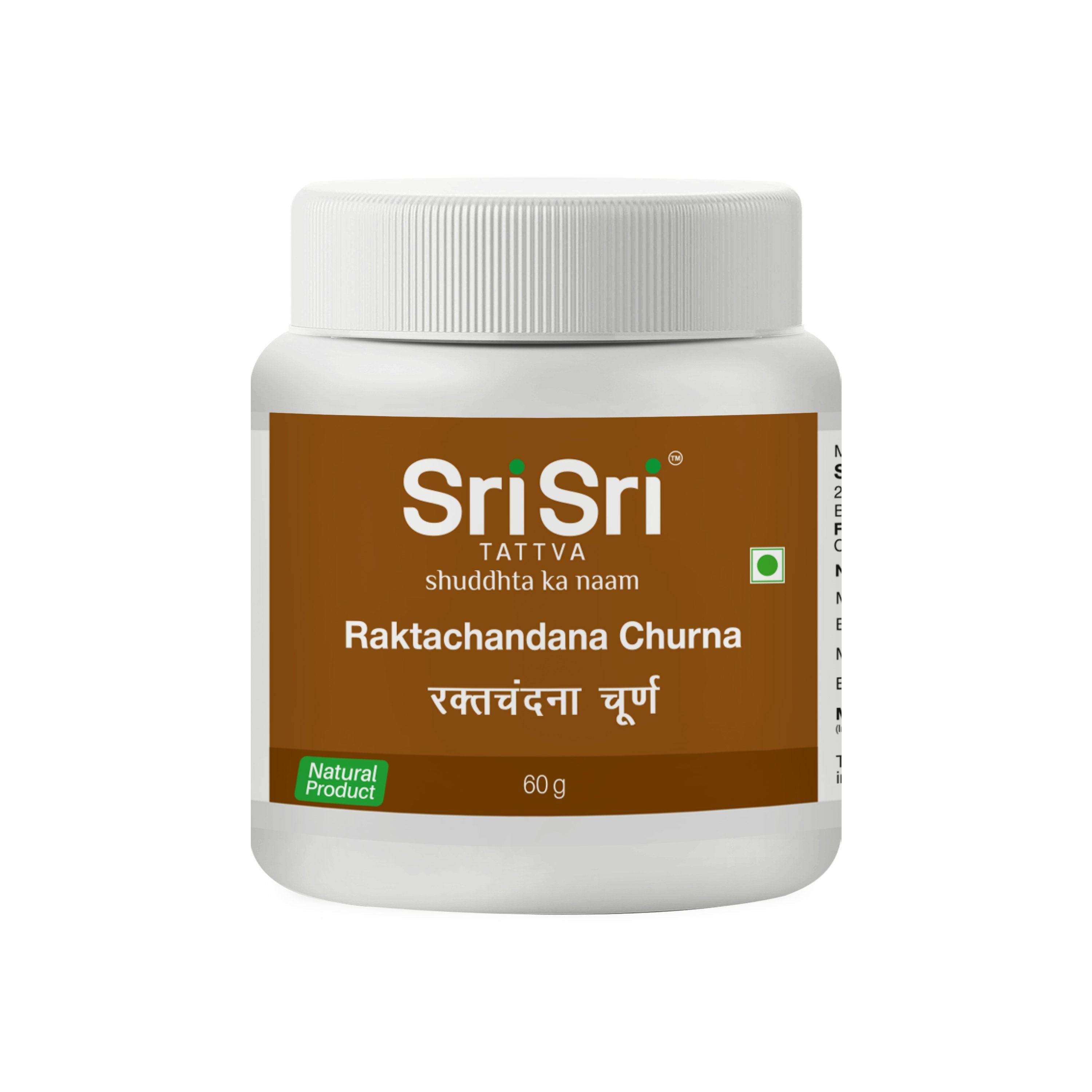 Sri Sri Tattva Raktachandana Jar of 60 GM