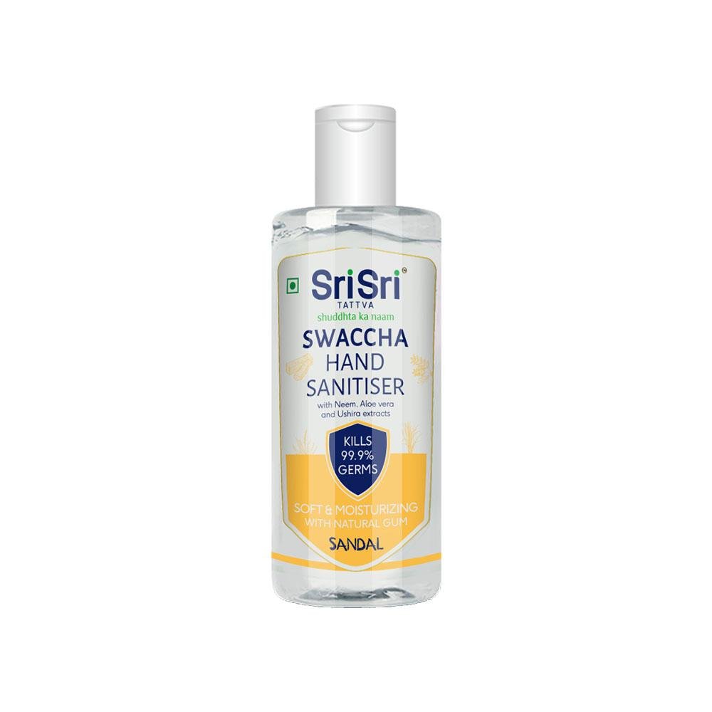 130ml - Swaccha Hand Sanitiser - Sandal - Sri Sri Tattva