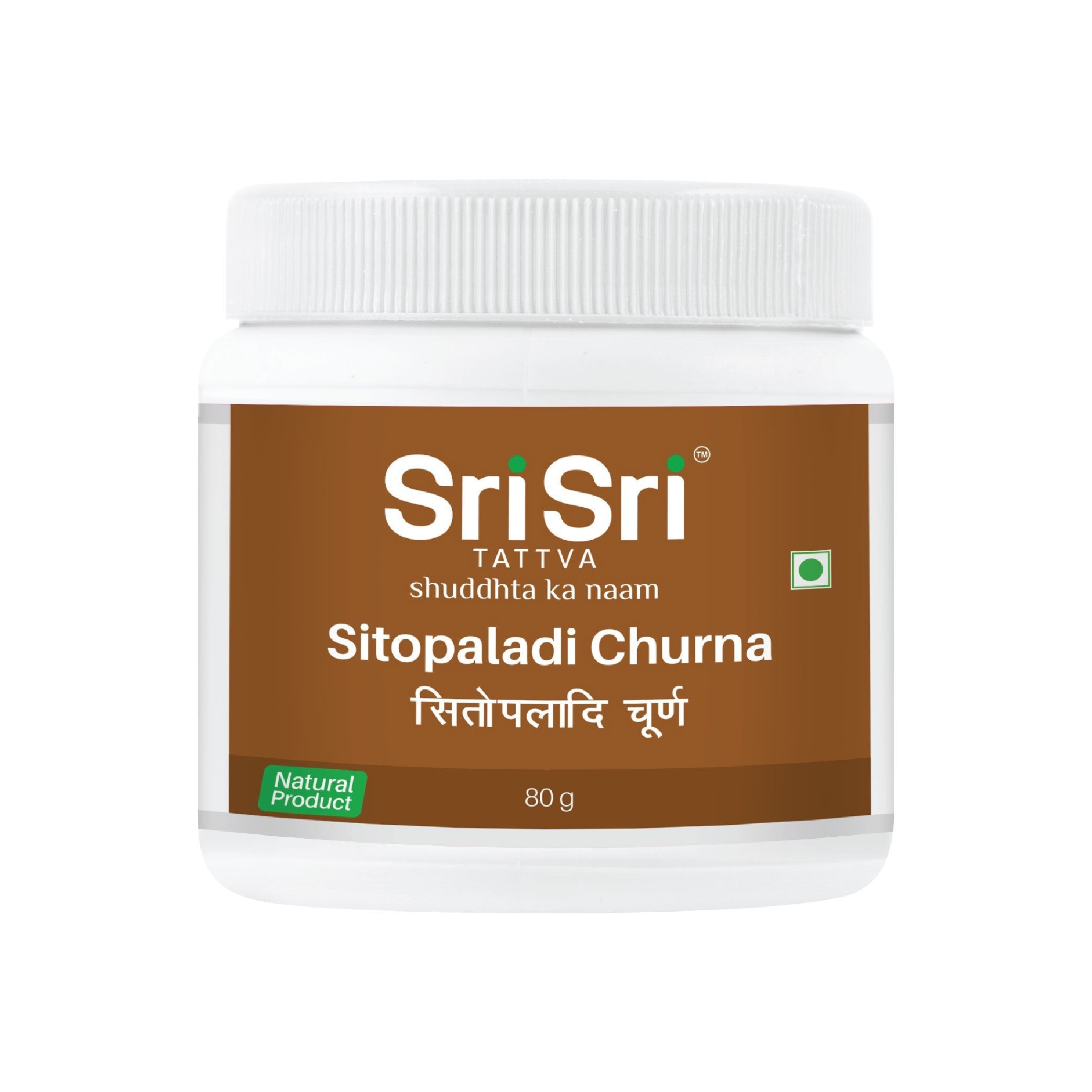 Sri Sri Tattva Sitophaladi Churna Jar of 80 GM