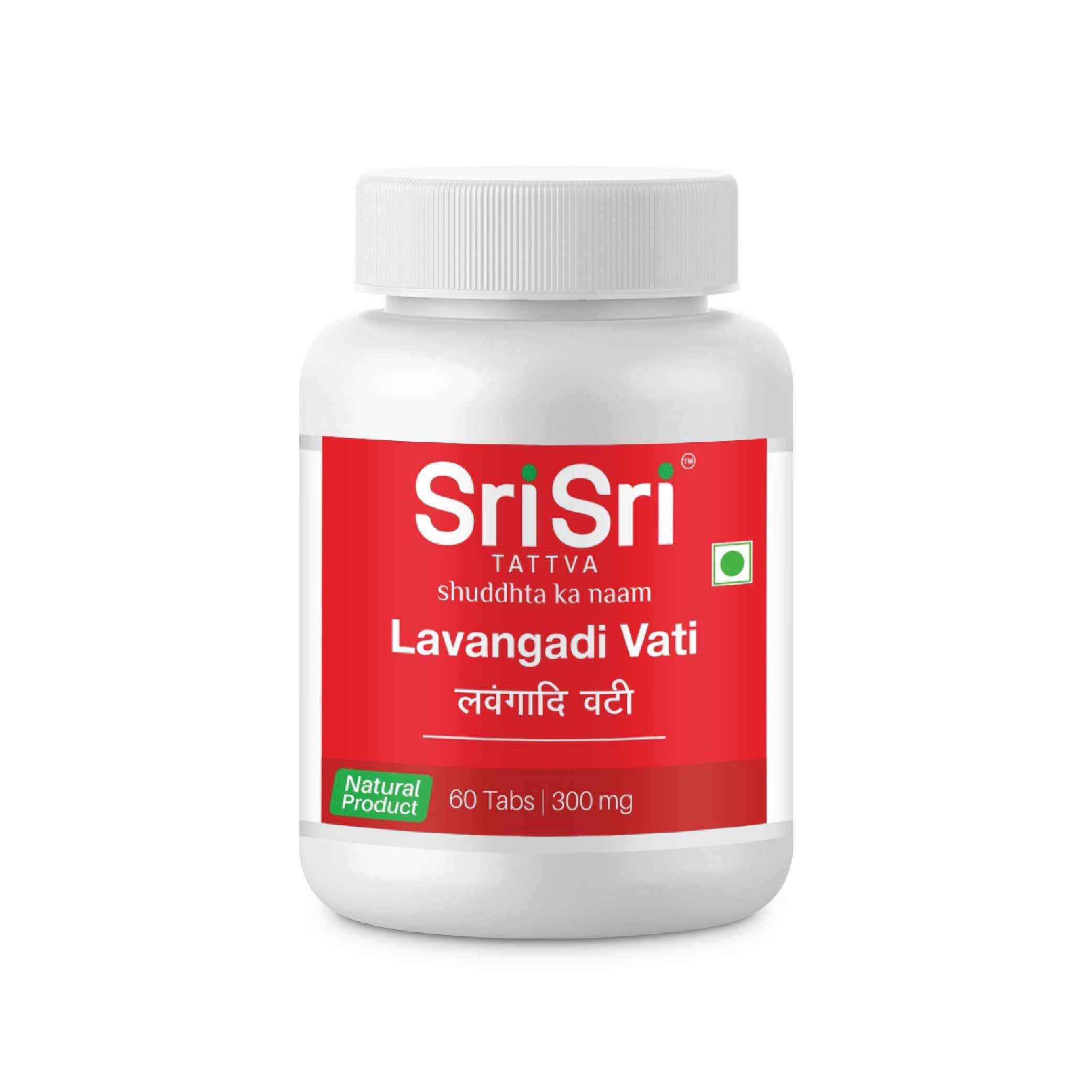 Sri Sri Tattva Lavangadi Vati 300 mg Jar of 60 QTY