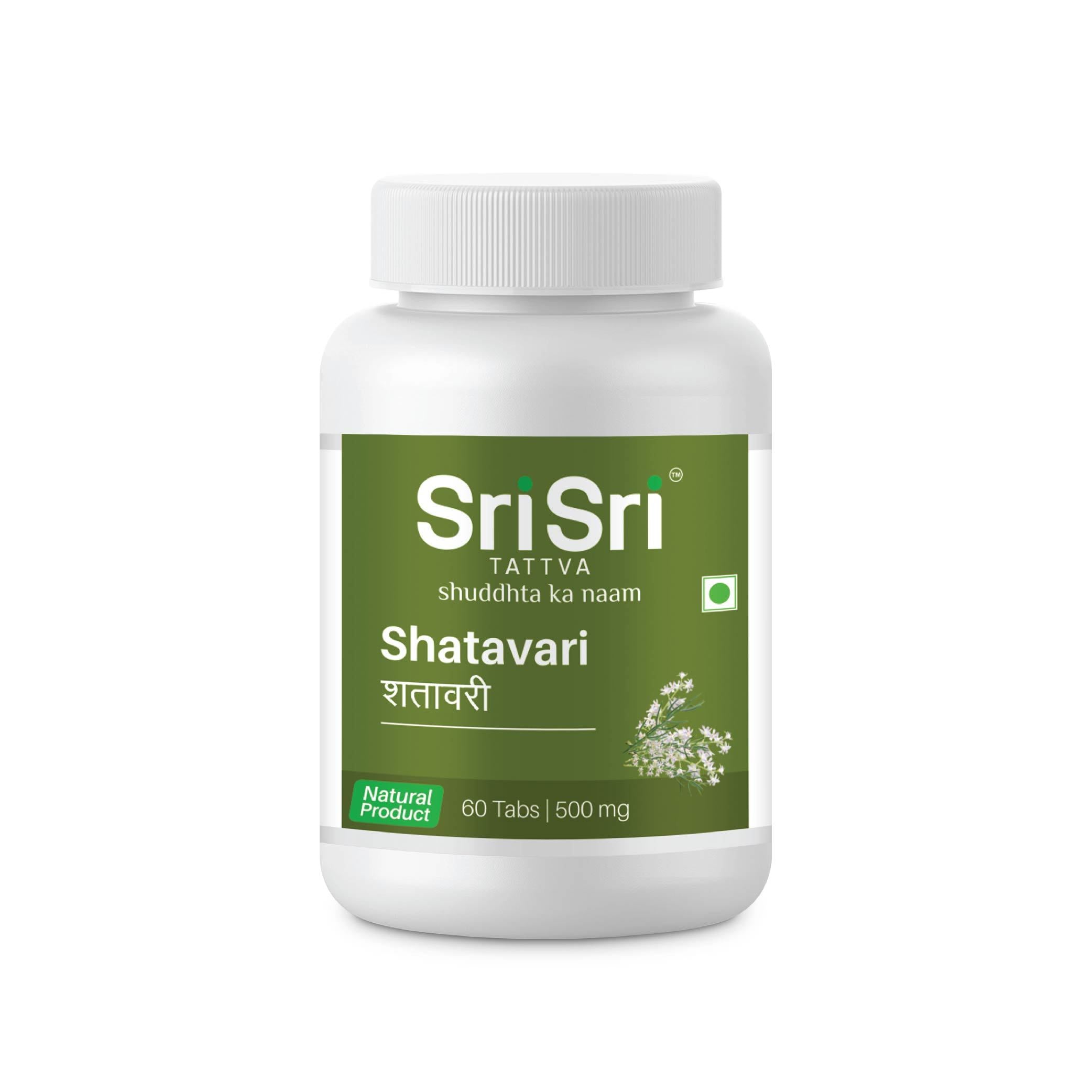 Sri Sri Tattva Shatavari jar of 60 QTY