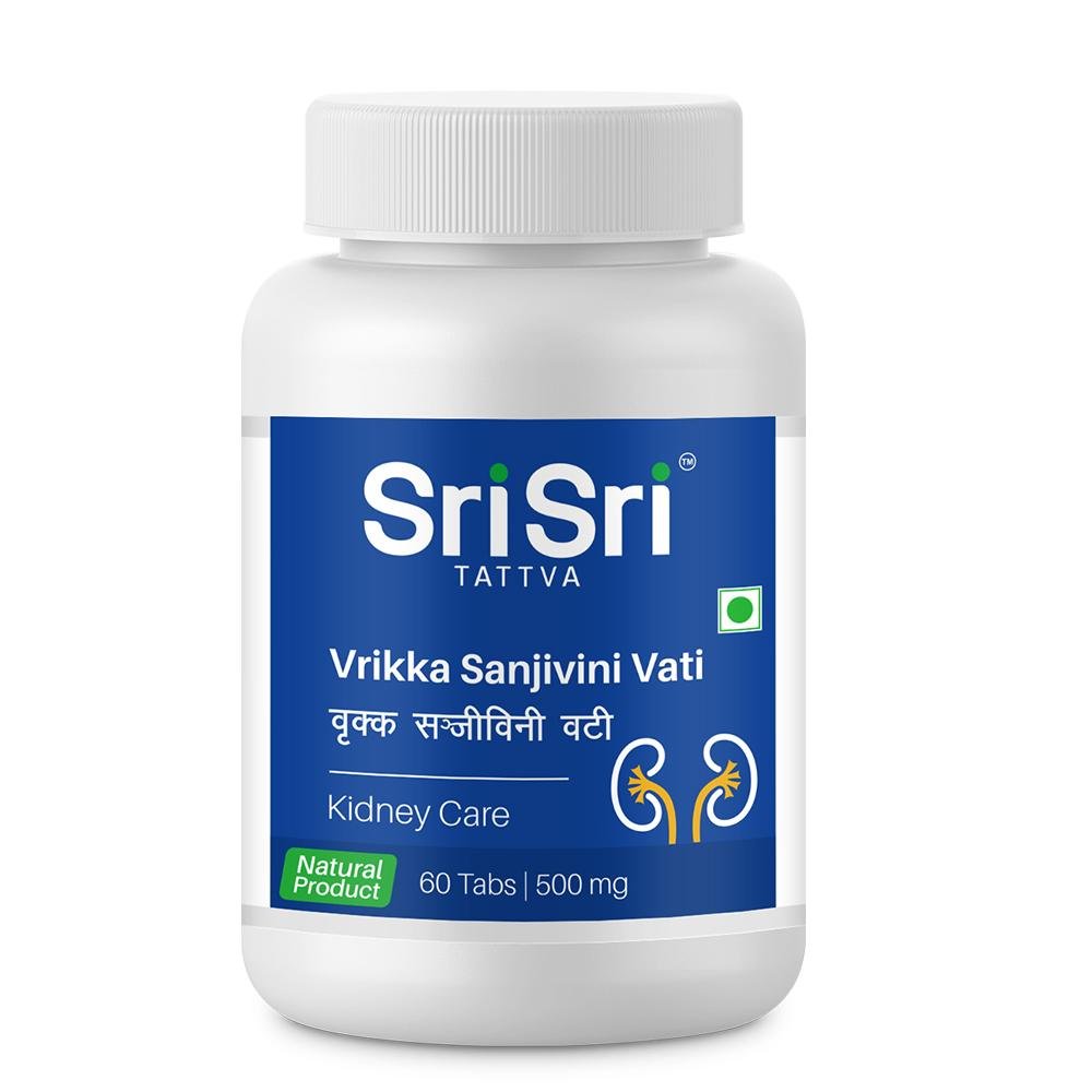 Sri Sri Tattva Vrikka Sanjivini Vati Jar of 60 QTY