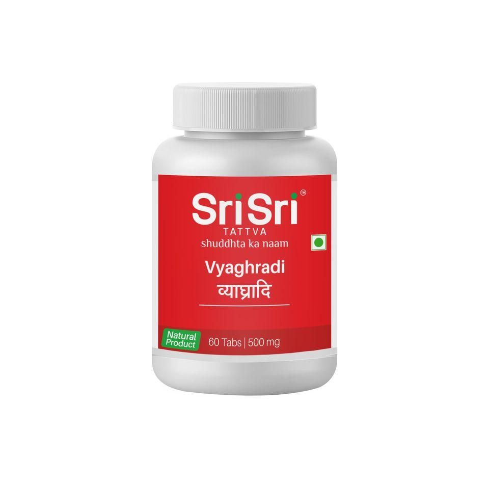 Sri Sri Tattva Vyaghradi 500mg Jar of 60 QTY